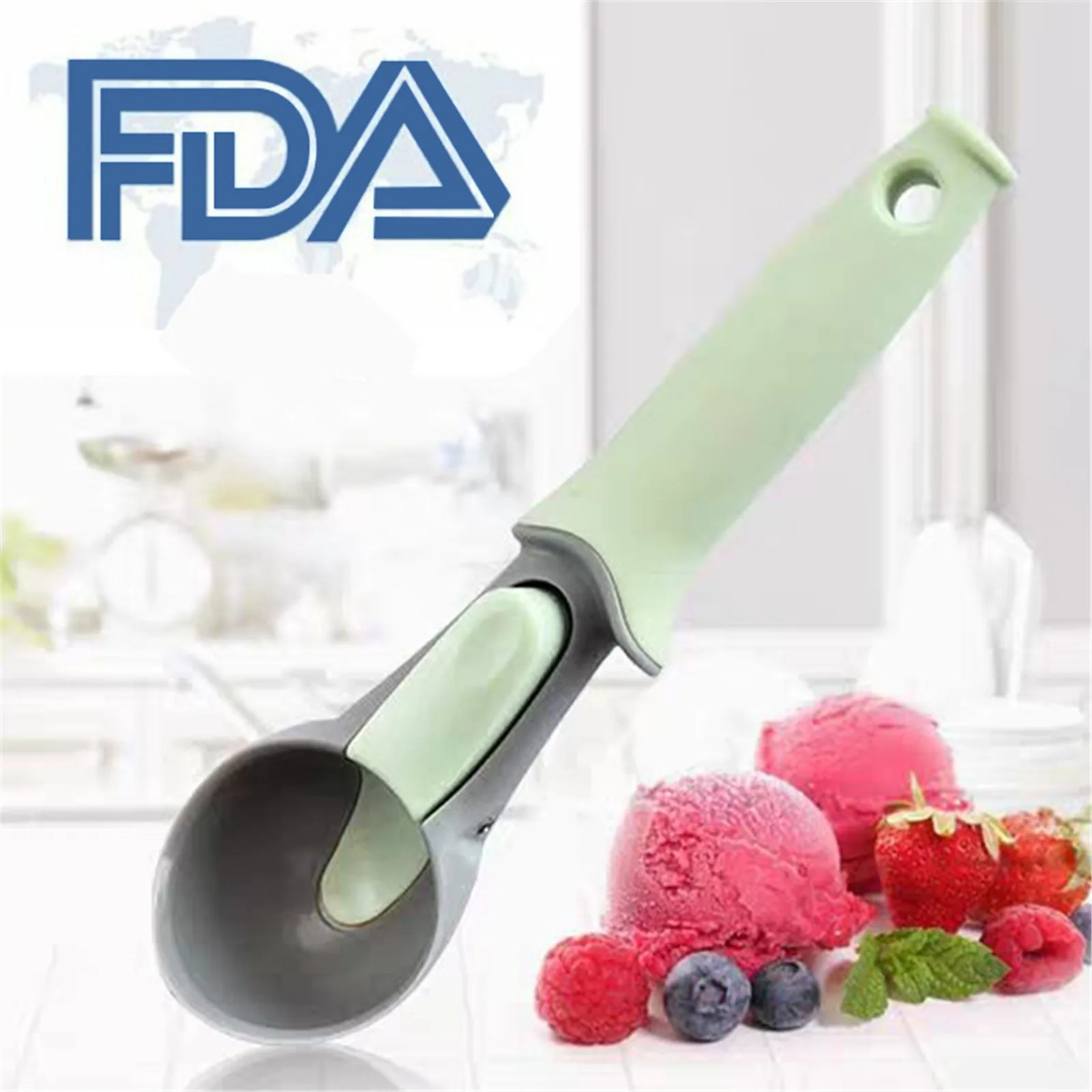 

Ложка для мороженого, кухонный столовый прибор в форме шара