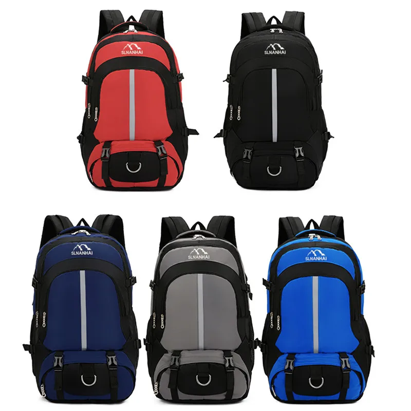 

Backpack Casual For Man Women Fashion Large Capacity Backbag Unisex Student Mountaineering Travel Bag High Quality Durable Black