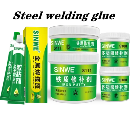 

Steel welding glue