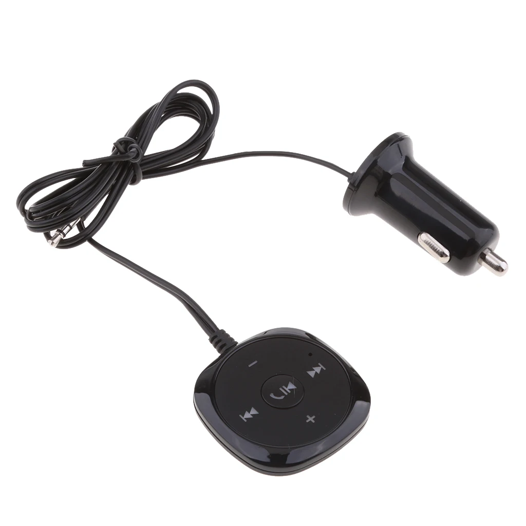 

Автомобильный комплект Bluetooth 3,0 беспроводной приемник громкой связи 2.1A USB Автомобильное зарядное устройство 3,5 мм AUX сенсорная кнопка универ...