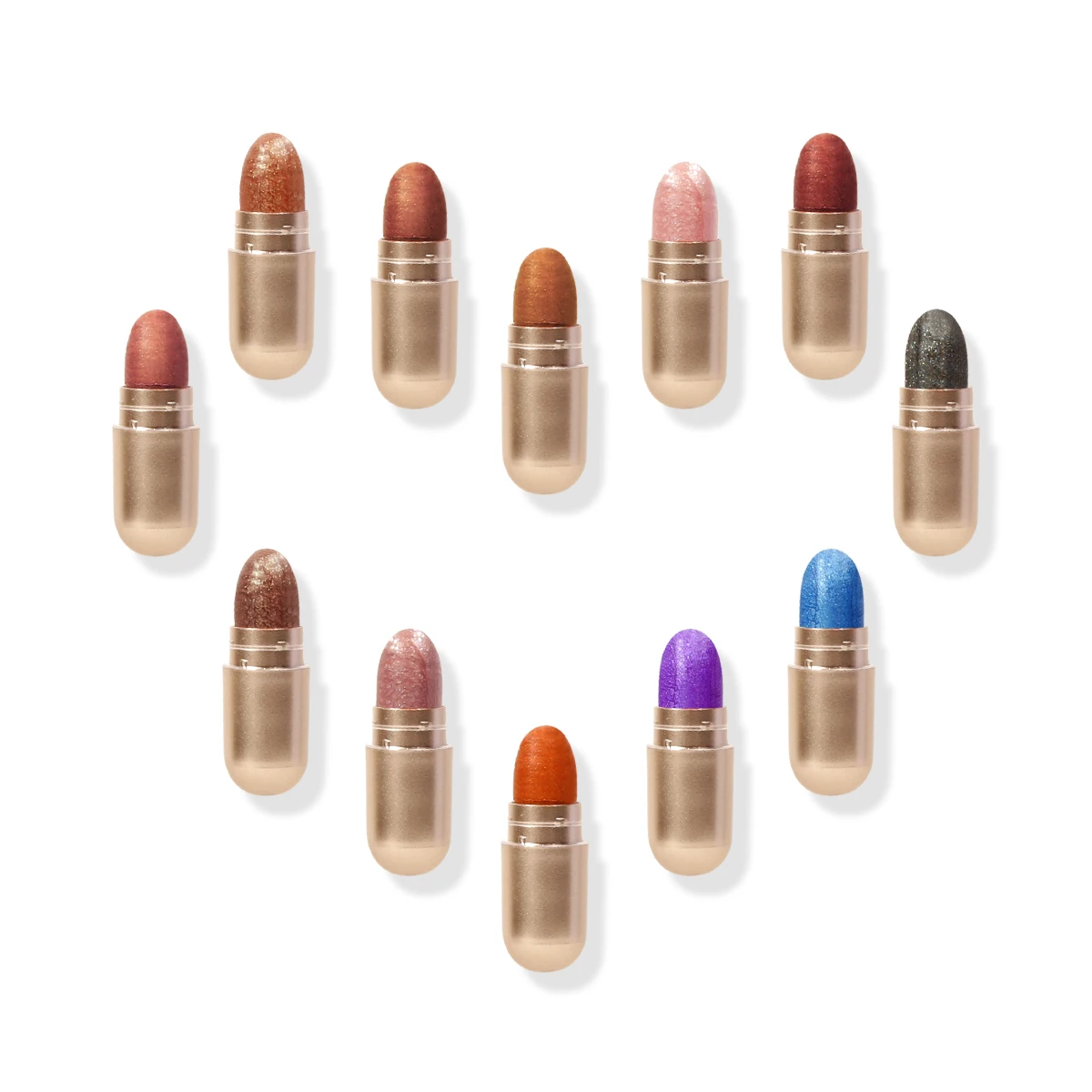 

Makeup Capsule Eyeshadow Soft Girl Shiny Eyeshadow Palette Waterproof Glitter Diamond Pigment Eye Shadow Powder Makeup Cosmetic
