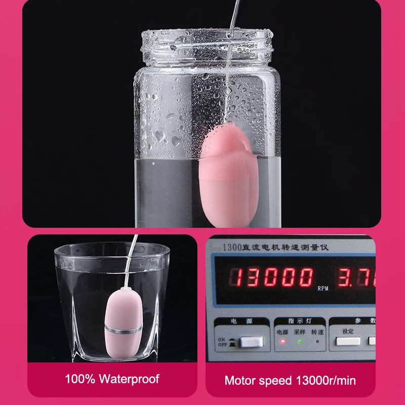 Женские секс игрушки 100% водонепроницаемый вагинальный шарик прыгающее яйцо