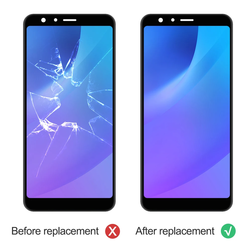 Сенсорный ЖК экран 5 7 дюйма дигитайзер с рамкой для Asus Zenfone Max Plus M1 ZB570TL X018DC|Экраны