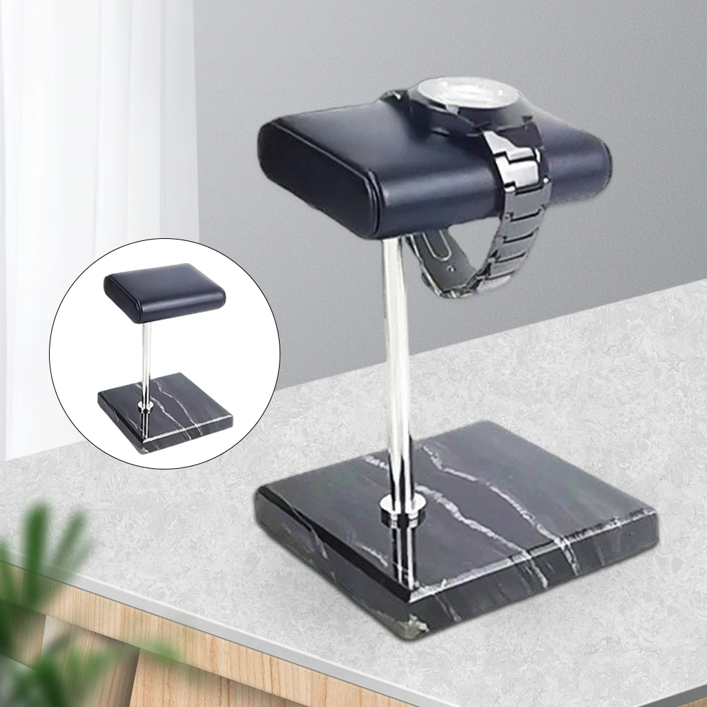 

Luxury Marble Base Fashion Watch Display Stand Jewelry Case for Vanity Top