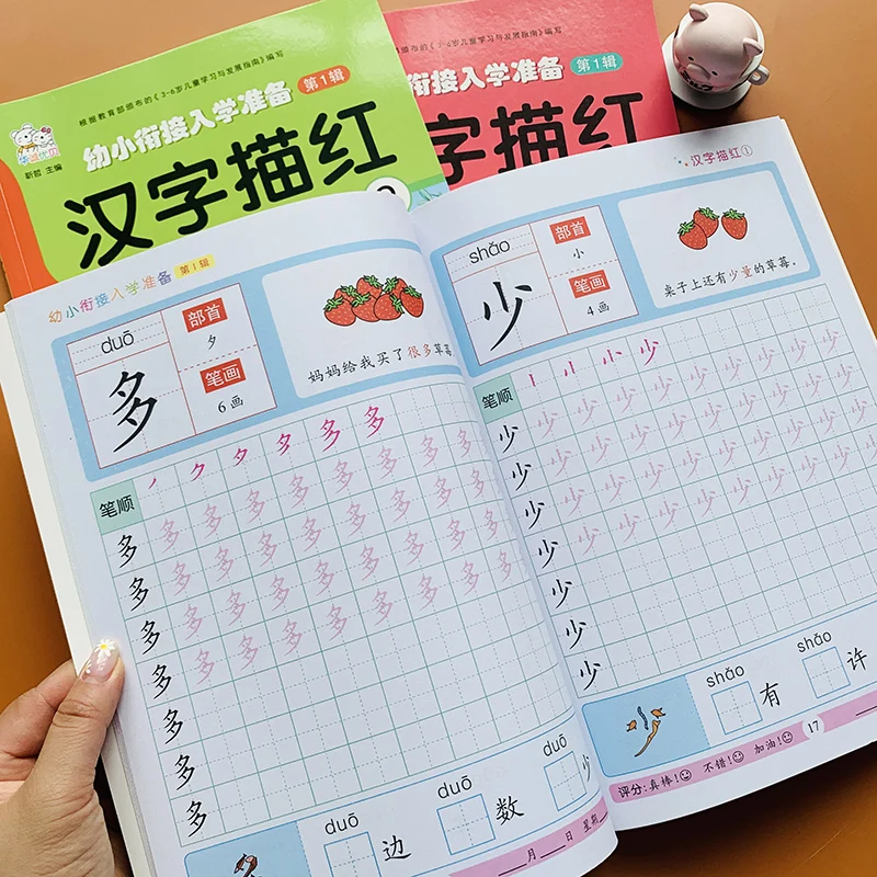 

Educational Book Writing School Beginners Handwriting Calligraphy Chinese Daily Training Practice Students Regular Learning