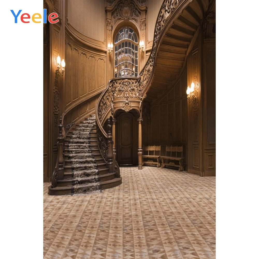 

Винтажный фон для детской портретной фотосъемки в стиле ретро, дворец Замок задний фон для студий год