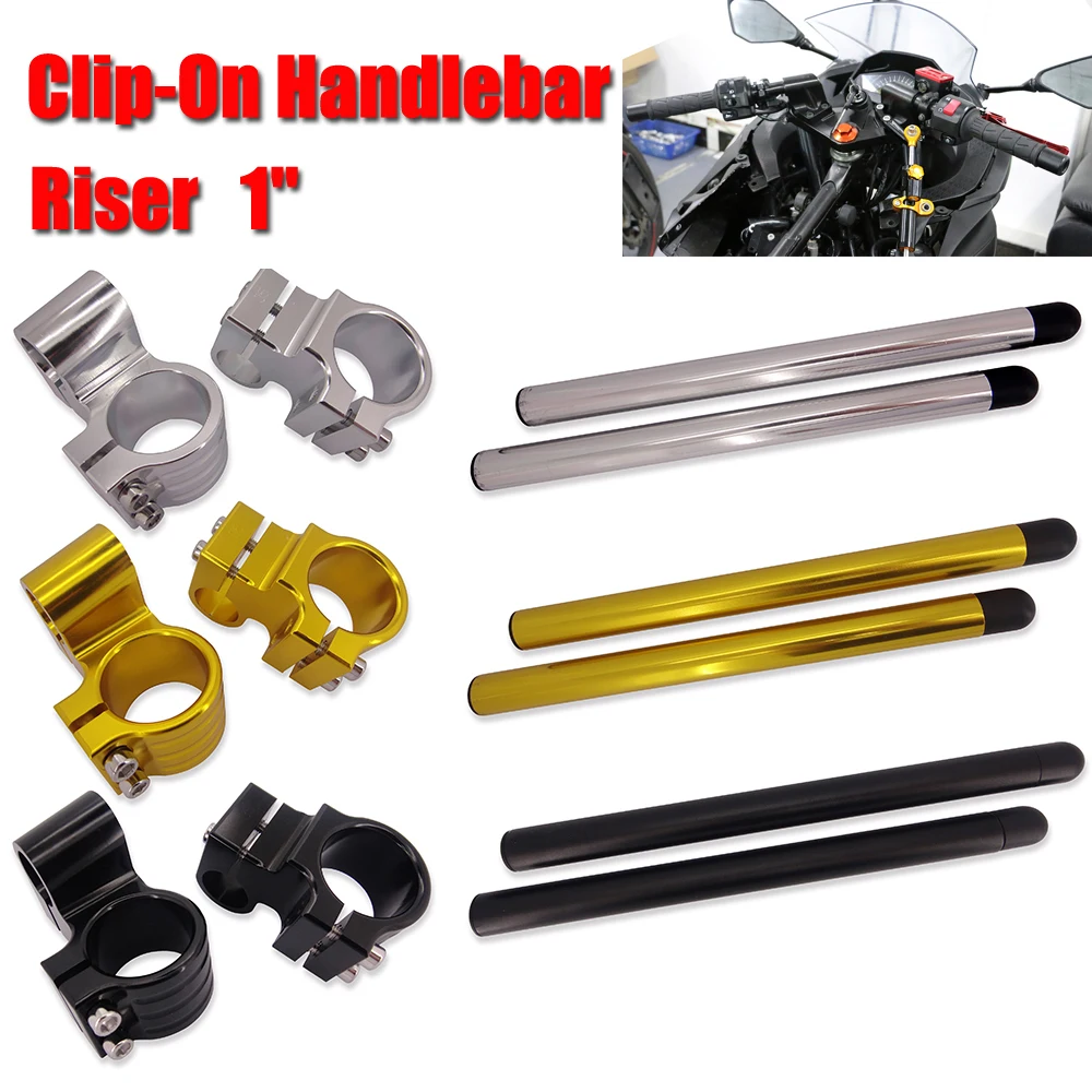 Пара 7/8 &quotчерный 43 мм Clipons клип на руле для Yamaha YZF R6 1999 2000 2001 2002 2003 2004|handlebar cover|handlebar