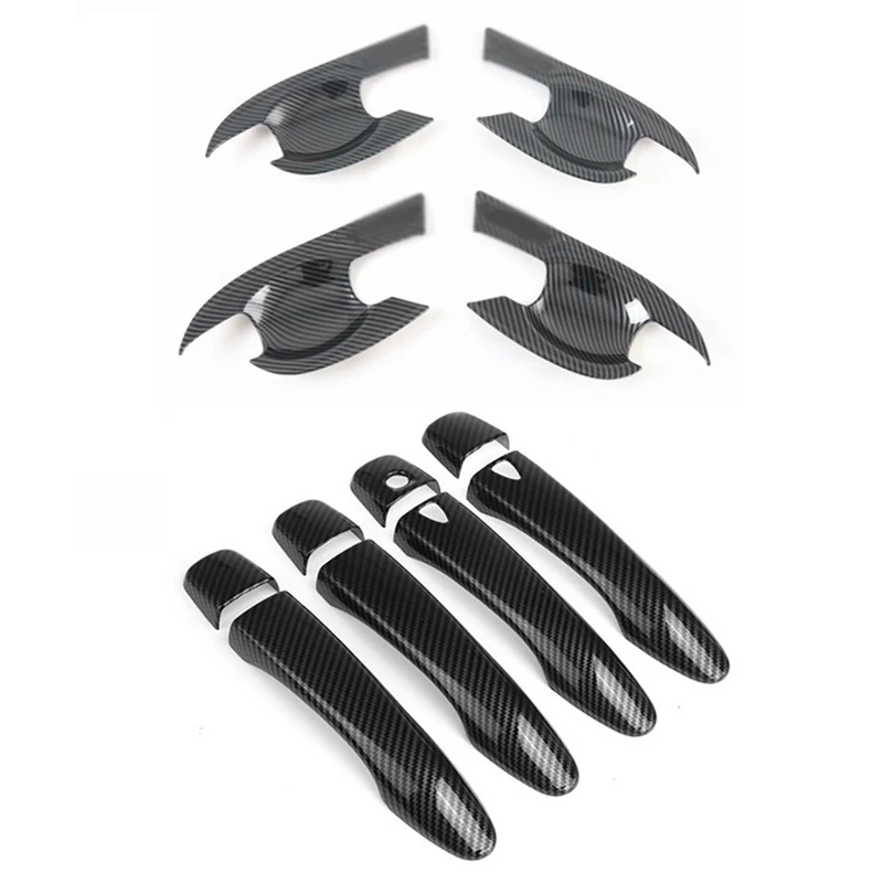 

8 шт., наклейки из углеродного волокна для Nissan Navara NP300 2015-2020