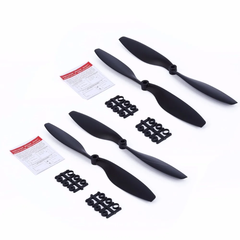 4 шт. 10 &quotBlade 10X45 Blade 1045 Propeller для F450 F550 Drone Rc Запасные детали A2212 KV1000 аксессуары