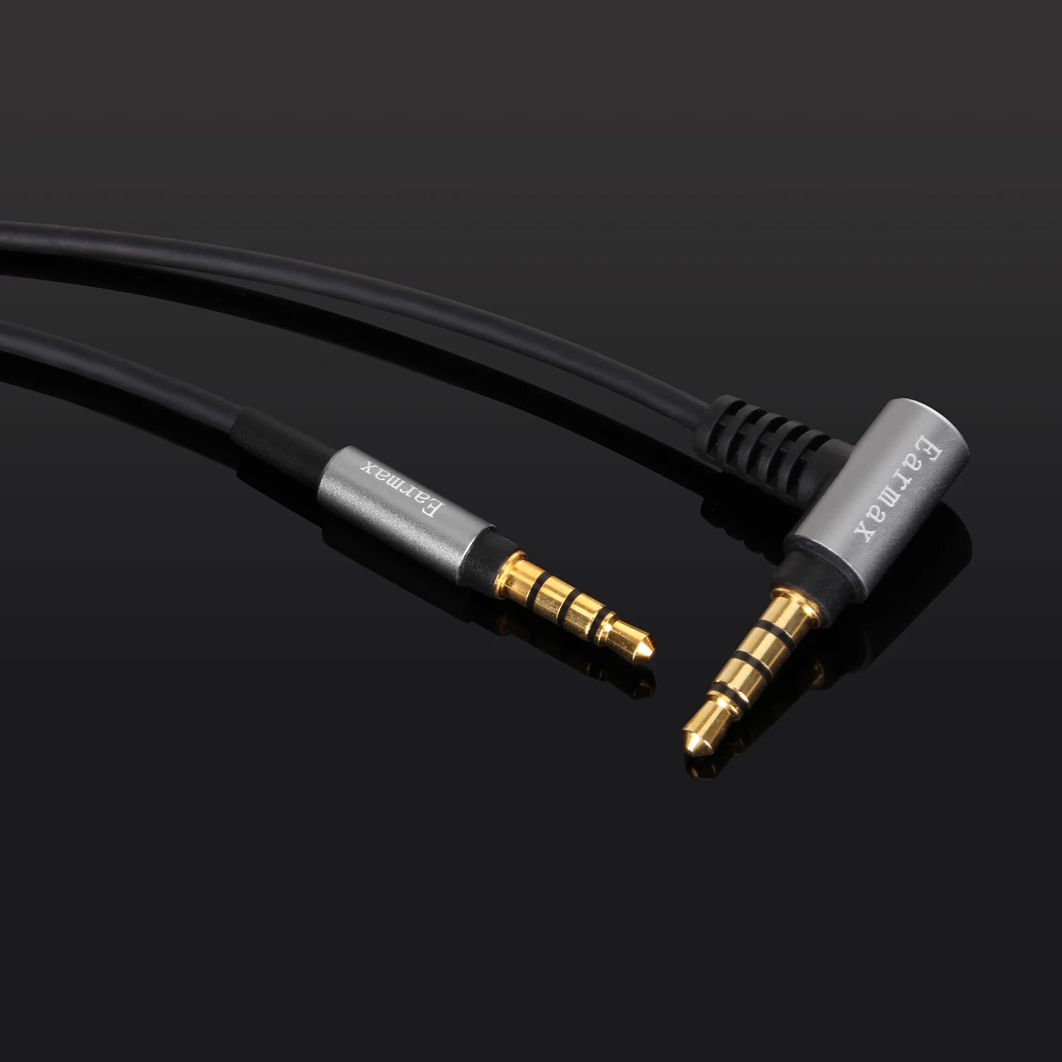 Черный аудиокабель OCC с микрофоном для SONY MDR-1000X/XM2 XM3 XM4 XM5