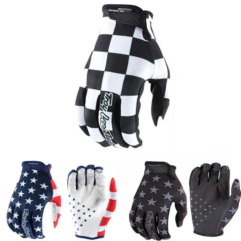 Спортивные перчатки с закрытыми пальцами для езды на мотоцикле по бездорожью