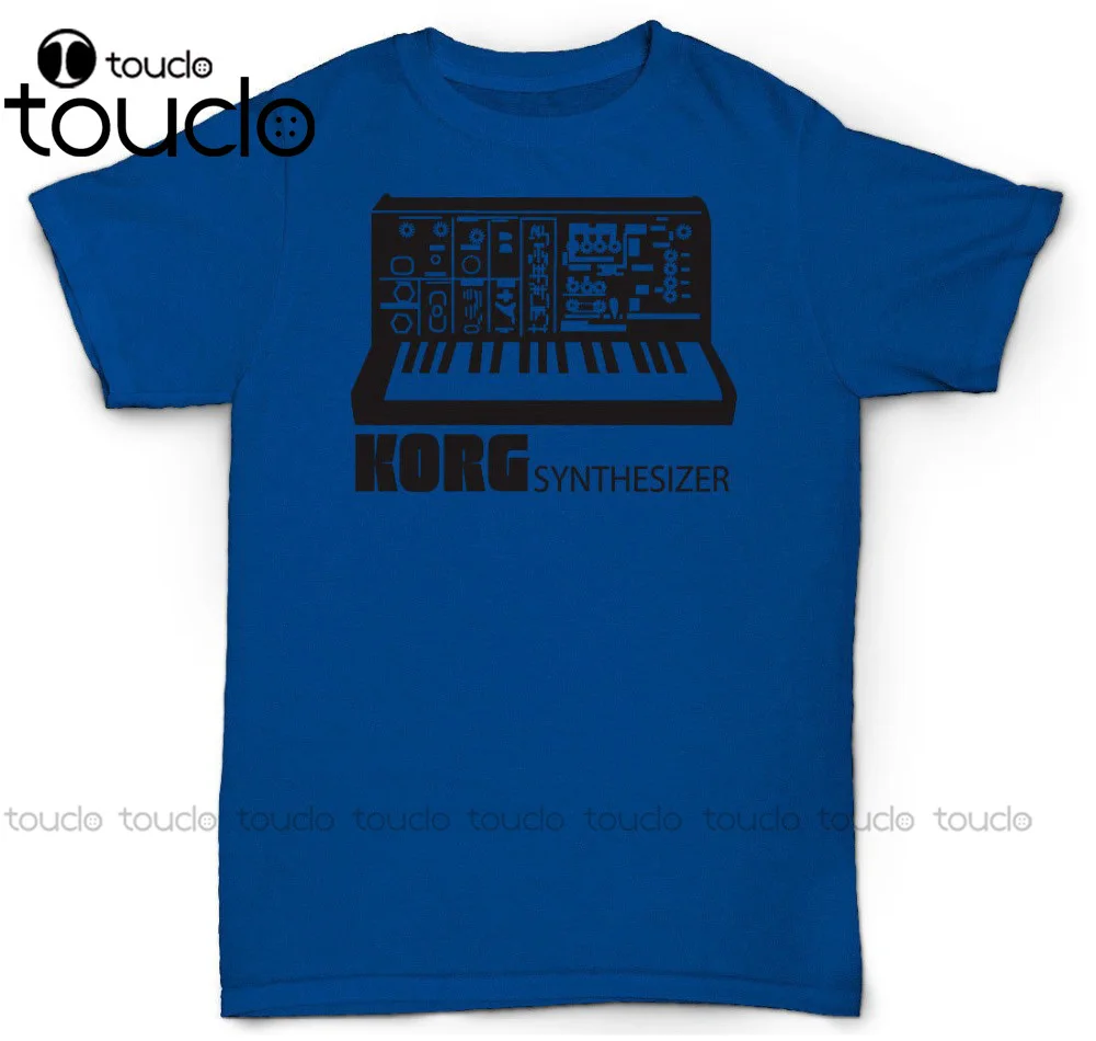 

Новинка, Мужская забавная футболка с синтезатором Korg, Винтажная Футболка Moog, редкий пробоотборник, аналоговая футболка, пользовательская ф...