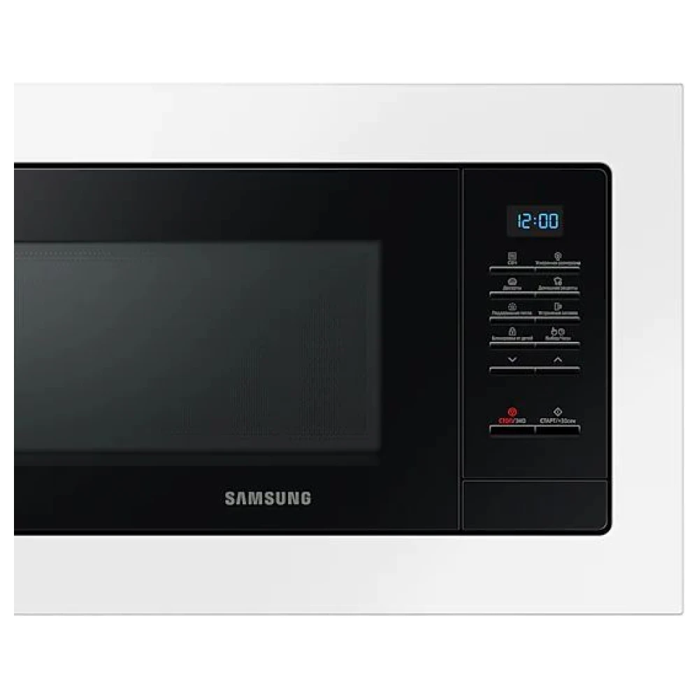 Микроволновая Печь Samsung MS20A7013AL/BW 20л. 850Вт белый/черный (встраиваемая) | Бытовая