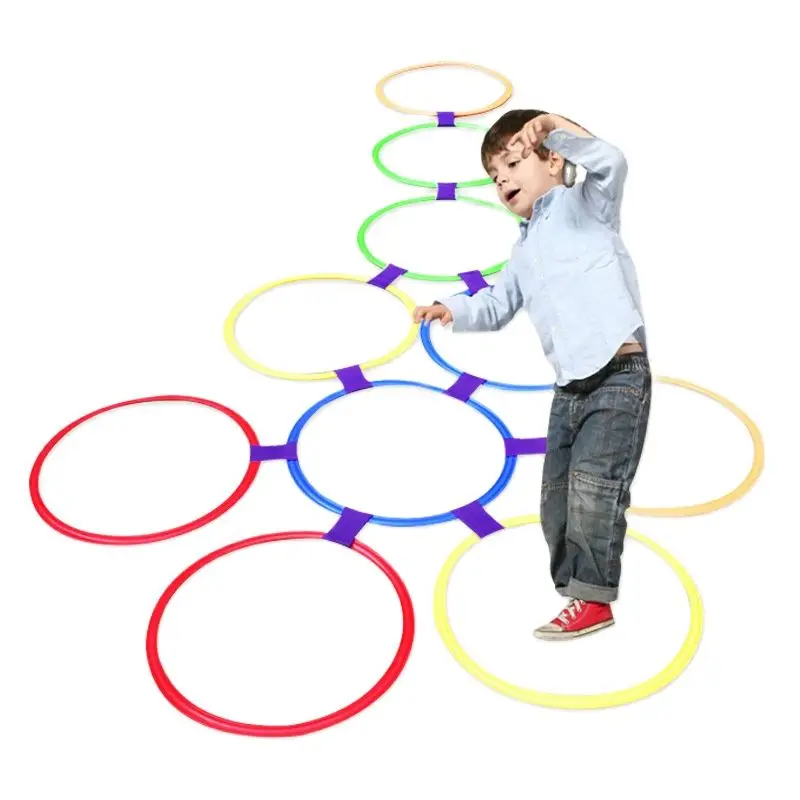 

38CM Large Hopscotch Hopscotch Outdoor Games Toy Kindergarten Physical Education Motion Teaching Aid Training Toys For Children