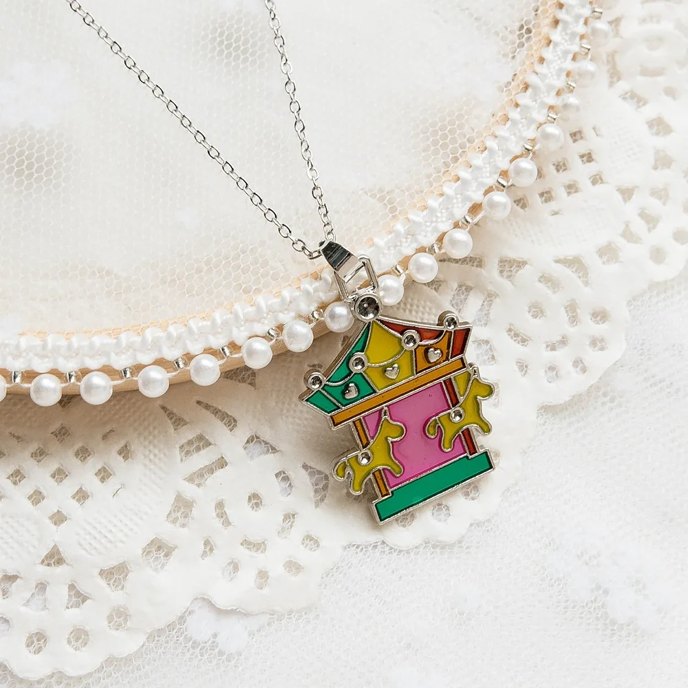 2019 девушки красочные Радуга ожерелье с подвеской в виде единорога мультфильм