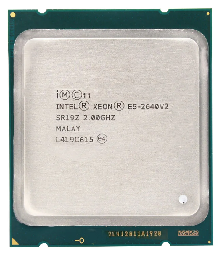 Intel Xeon E5-2640 V2 E5-2640V2  E5 2640V2 E5 2640 V2  Eight Core CPU LGA2011 Server CPU suitable X79