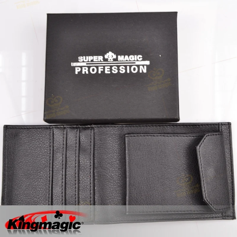 Распродажа карточки для кошелька с купюрой фокусы волшебный кошелек Супер