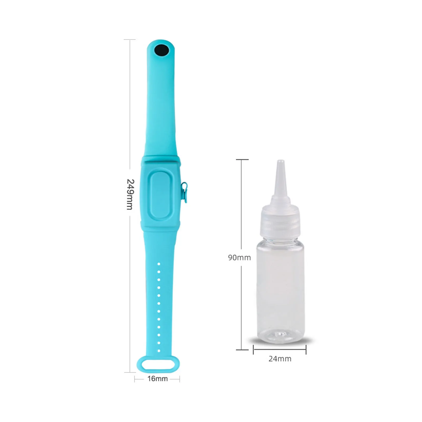 

Wristbands Hand Sanitizer Dispensing Portable Bracelet Wristband Hand Dispenser Outdoor Wearable Hand Sanitizer Dispenser Pumps