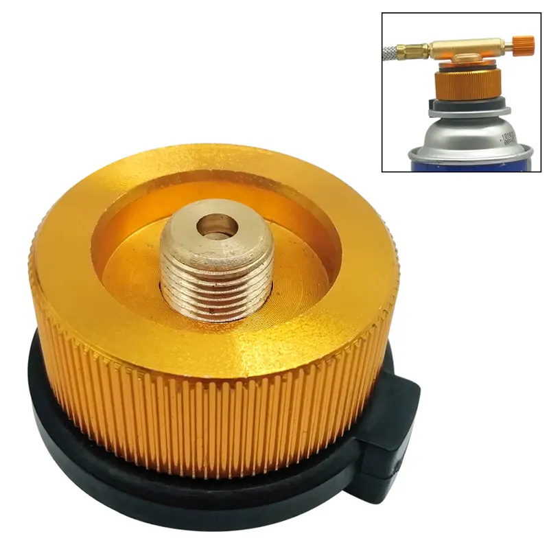 Outdoor Camping Gas Stove Propane Refill Adapter Tank Coupler Adaptor Charging Accessories | Спорт и развлечения
