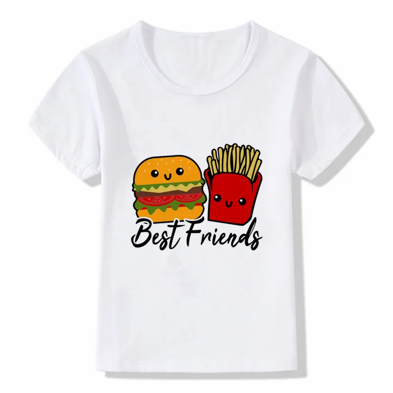 Детская летняя футболка с круглым вырезом мультяшным принтом|Тройники| |