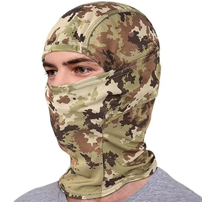 Тактическая камуфляжная Балаклава маска для лица CS Wargame армейская охота