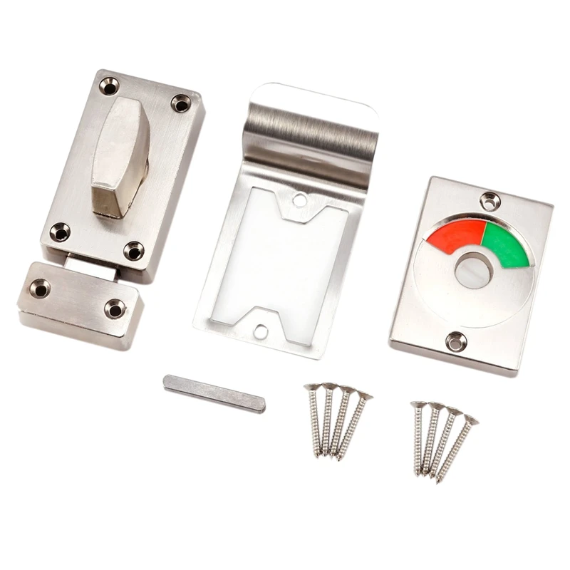 

Bathroom Toilet Wc Indicator Privacy Dead Bolt Door Lock Latch Vacant Engaged CNIM Hot