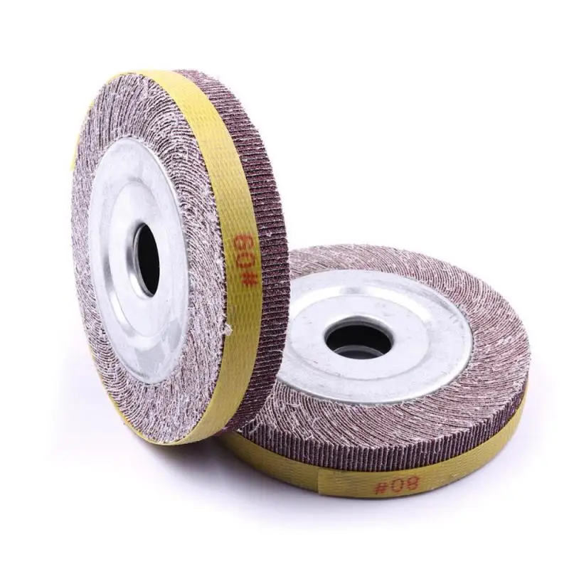 

Abrasive Flap Wheel6"x1"x1" Aluminium Oxide 60/80 grit Unmounted Sanding disc