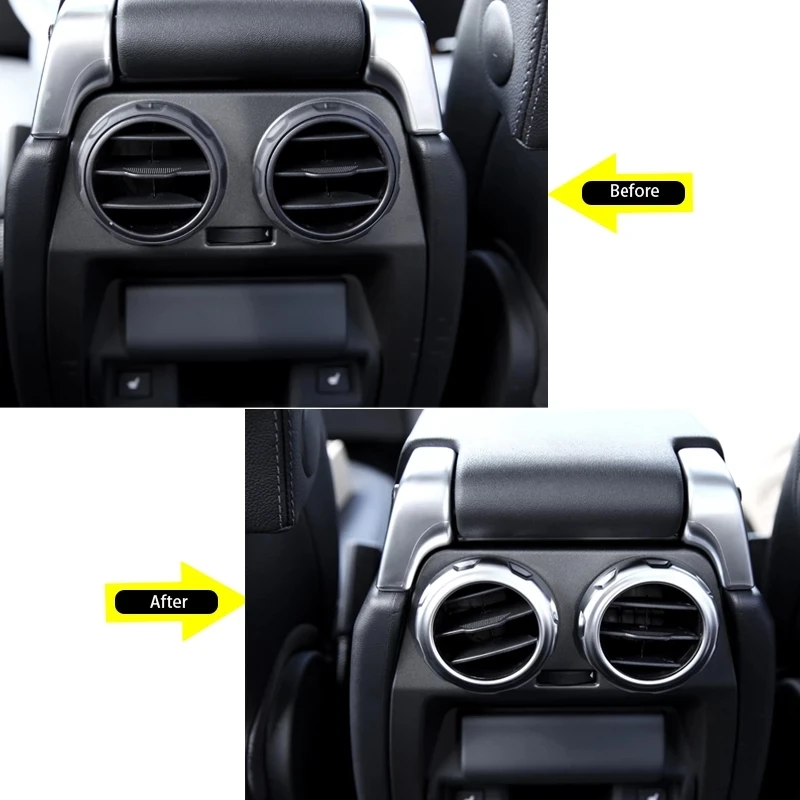 For Land Rover Discovery 4 2009-2016 LR3 Range Sport 2005-2013 Rear Air Outlet Vent Ring Trim Interior Car Accessories | Автомобили и