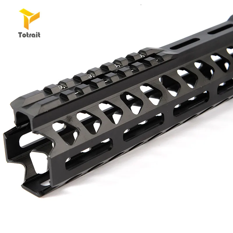 Totrait Тактический 7/10/12/13,5 дюймов поплавок Keymod Handguard Пикатинни страйкбол 15 M4 Handguard карабин квадратный Mout huntig