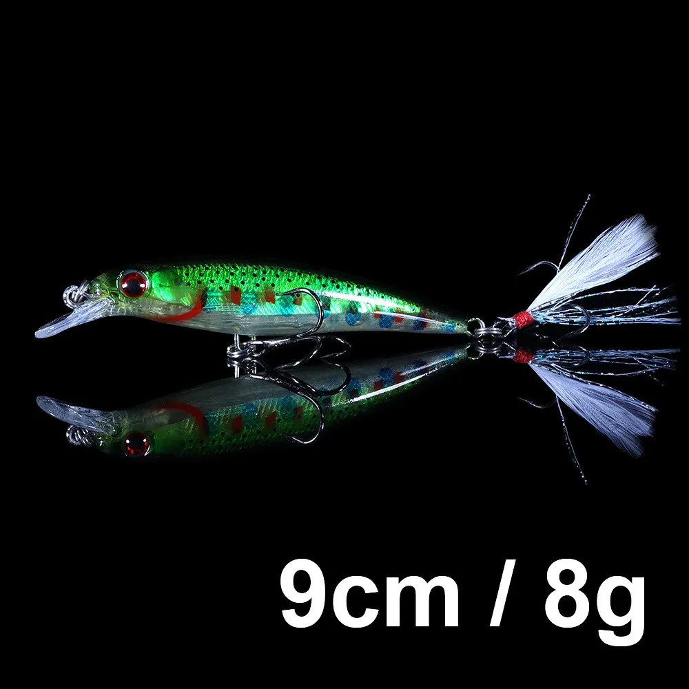 Biwvo, 11 см, светящиеся приманки Shad, блесна, приманки, Товары для рыбалки, металлические кальмары, жесткие морские воблеры, Воблер для троллинга, грузила кальмаров - Цвет: F