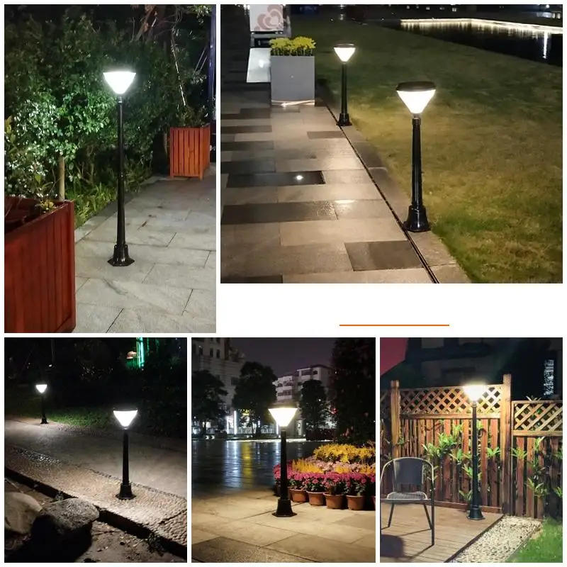 

Farola Iluminador Jardin Lamp Lampu Jalan Tenaga Surya Style Plaza LED Off Road Lampione Luminaire Exterieur Street Light