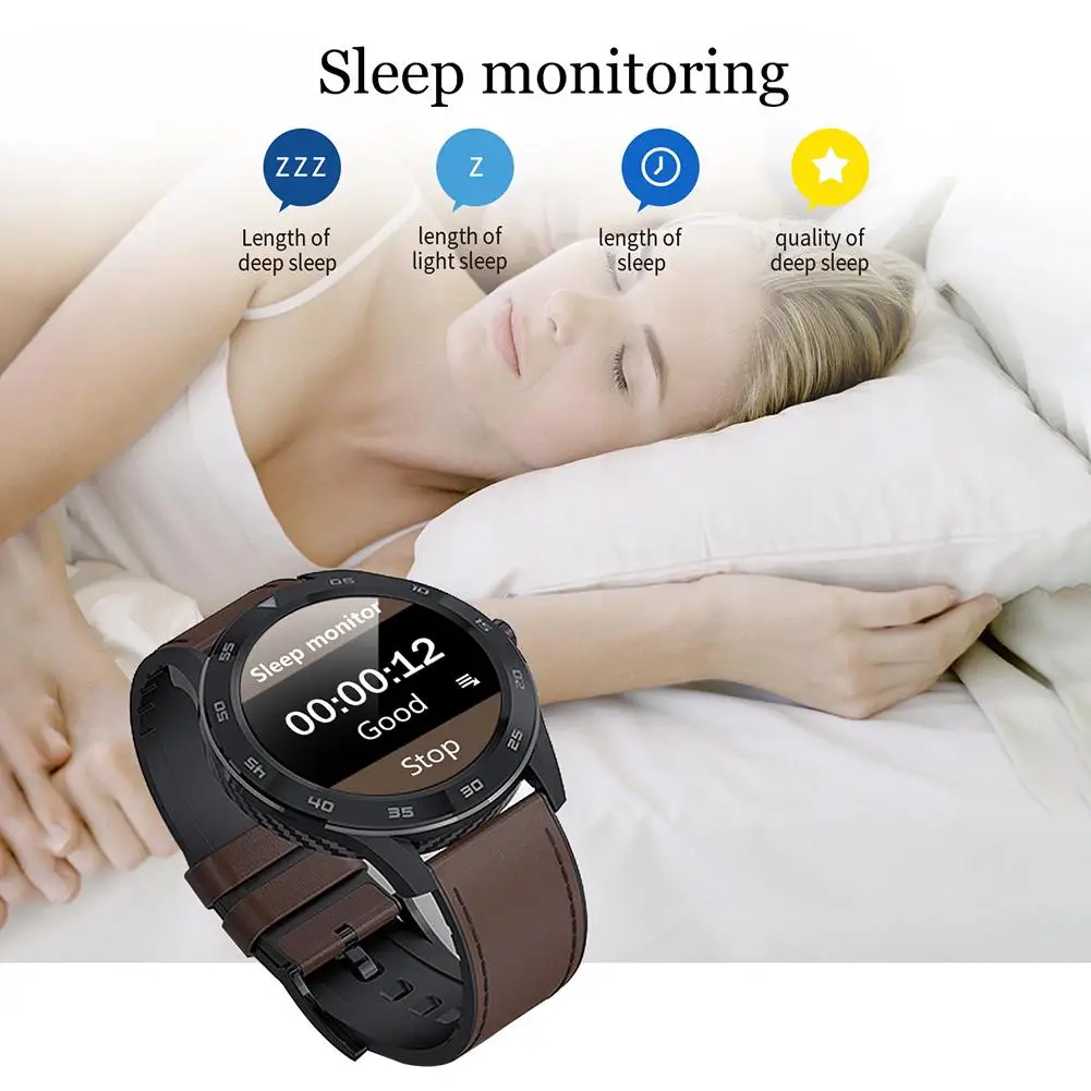DT98 Bluetooth Вызов Смарт-часы полный экран сенсорный IP68 Водонепроницаемый PPG монитор