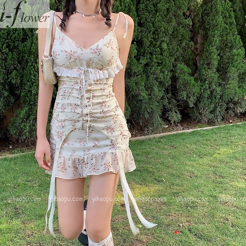 

Женское кружевное мини-платье «рыбий хвост», откровенное платье во французском стиле ретро, весна-лето 2022