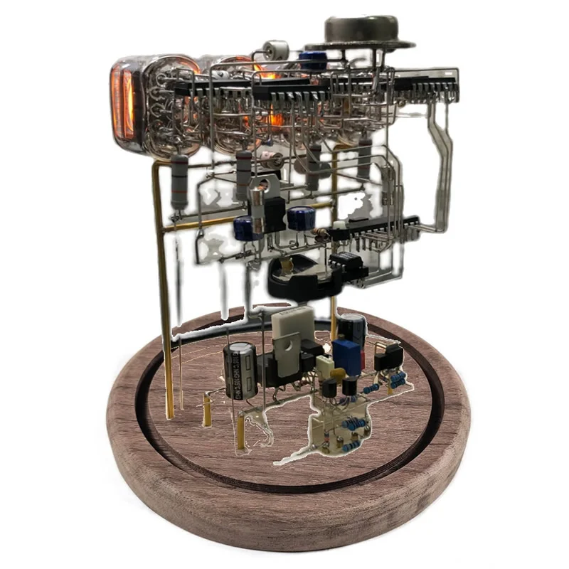 Светящиеся настольные часы в стиле Ретро с пультом ДУ | Дом и сад