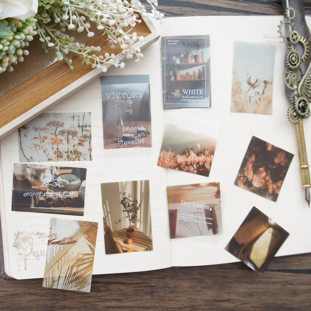 

28pcs Afternoon Sun Shines Into The Room Style Sticker Scrapbooking DIY Gift Packing Label Decoration Tag