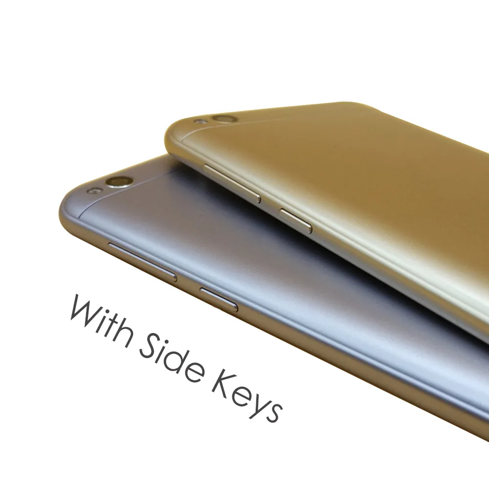 OEM Xiaomi Redmi 5A крышка батареи задняя дверь корпус Redmi 5A с объективом камеры и боковые клавиши кнопки Замена