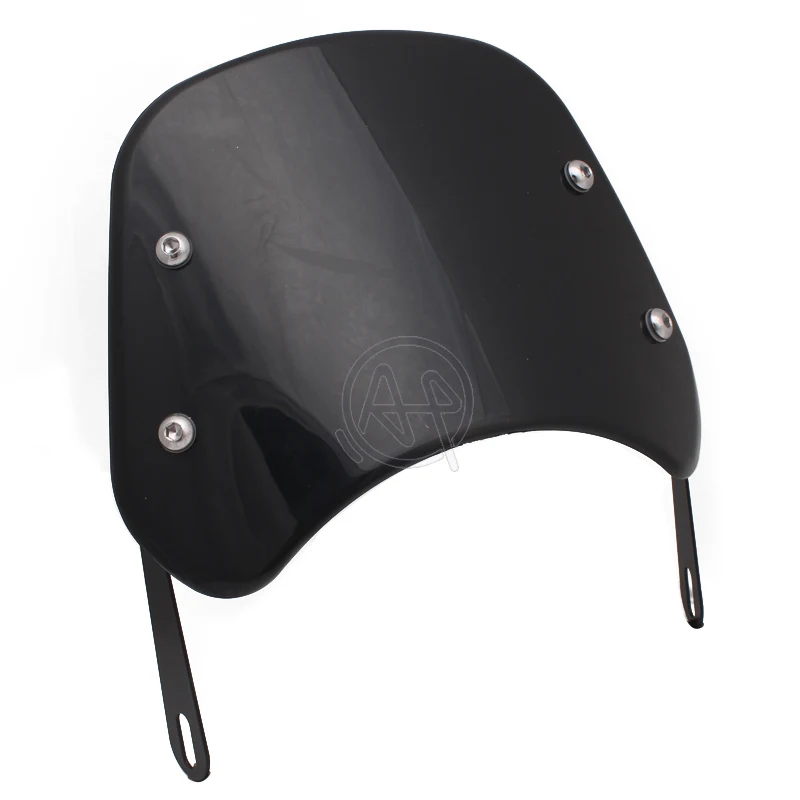 4 цвета, лобовое стекло мотоцикла, дефлектор ветрового стекла, универсальный для Harley Honda Yamaha Kawasaki Suzuki 6,5 