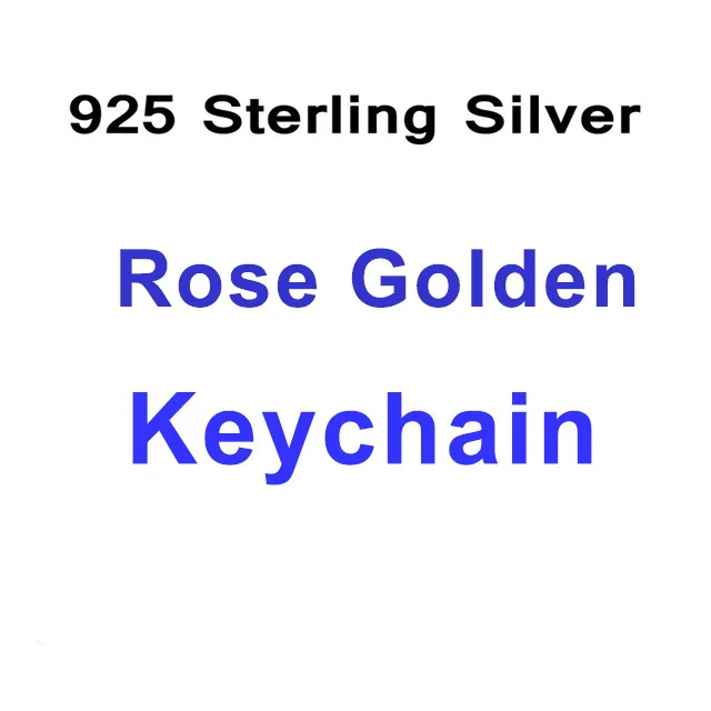 Sliver Rose Golden K Пользовательский Детский рисунок 925 пробы Серебристый Брелок для ключей детский брелок детский произведение искусства домашний питомец с индивидуальной надписью брелок для фотографии подарок для мамы - Цвет: Sliver Rose Golden K