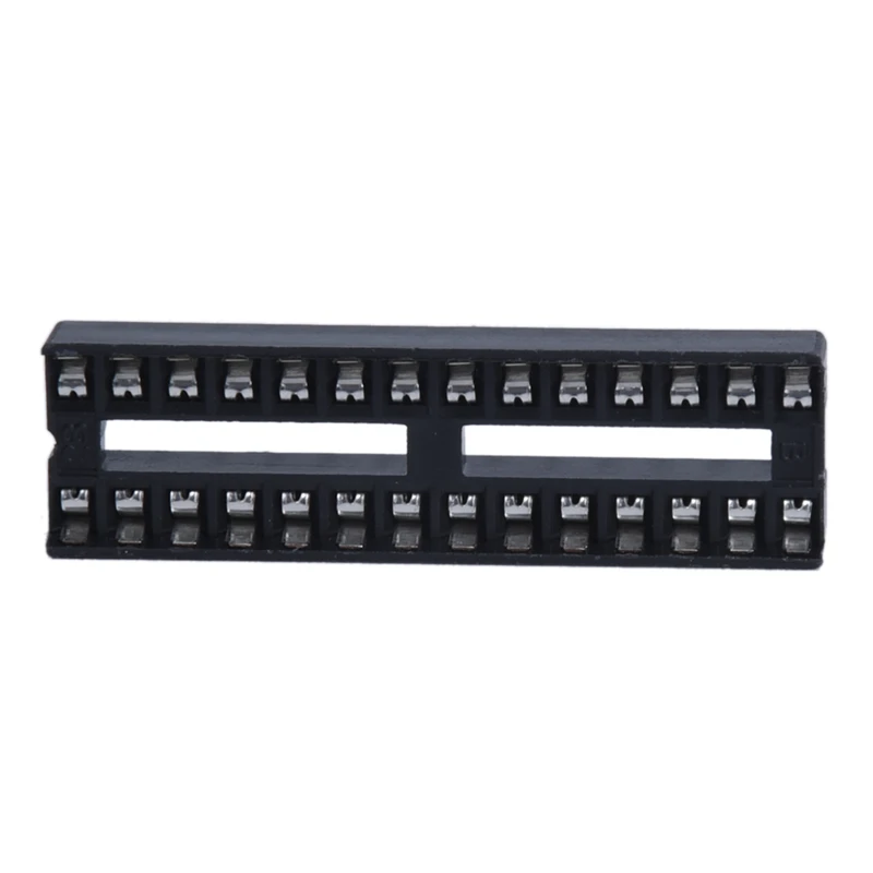 

10 pcs 28 Pin DIP IC Socket Adapter Solder Type