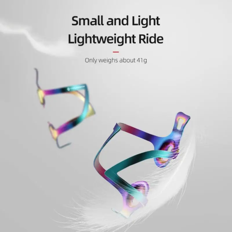 

Colorful Bicycle Bottle Holder Light Weight Cycling Bottle Holder Aluminum Alloy Bicycle Water Bottle Cages Bike Accessories