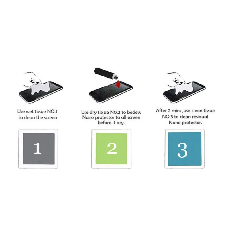 Nano Military Liquid Universal Screen Protective Film For 3- Memory card |