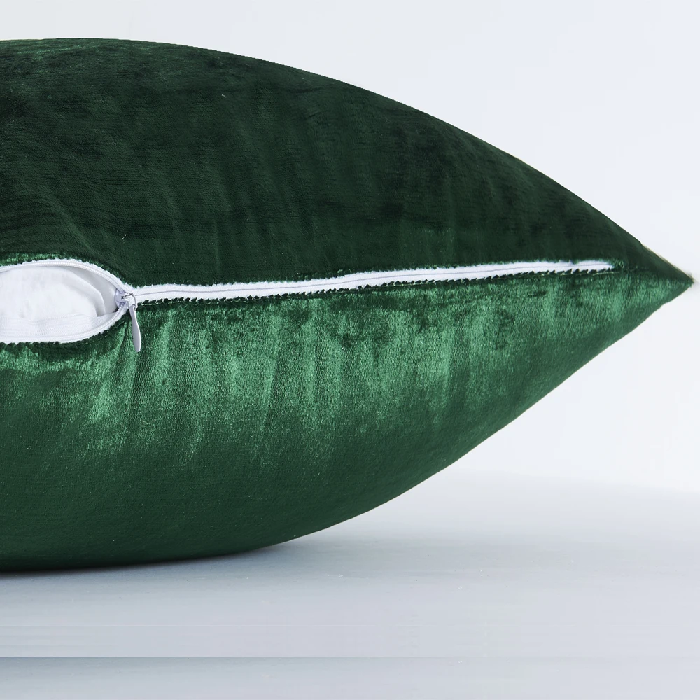 Золото подушки для дома Декоративные диванные зеленый винно серебристого цвета