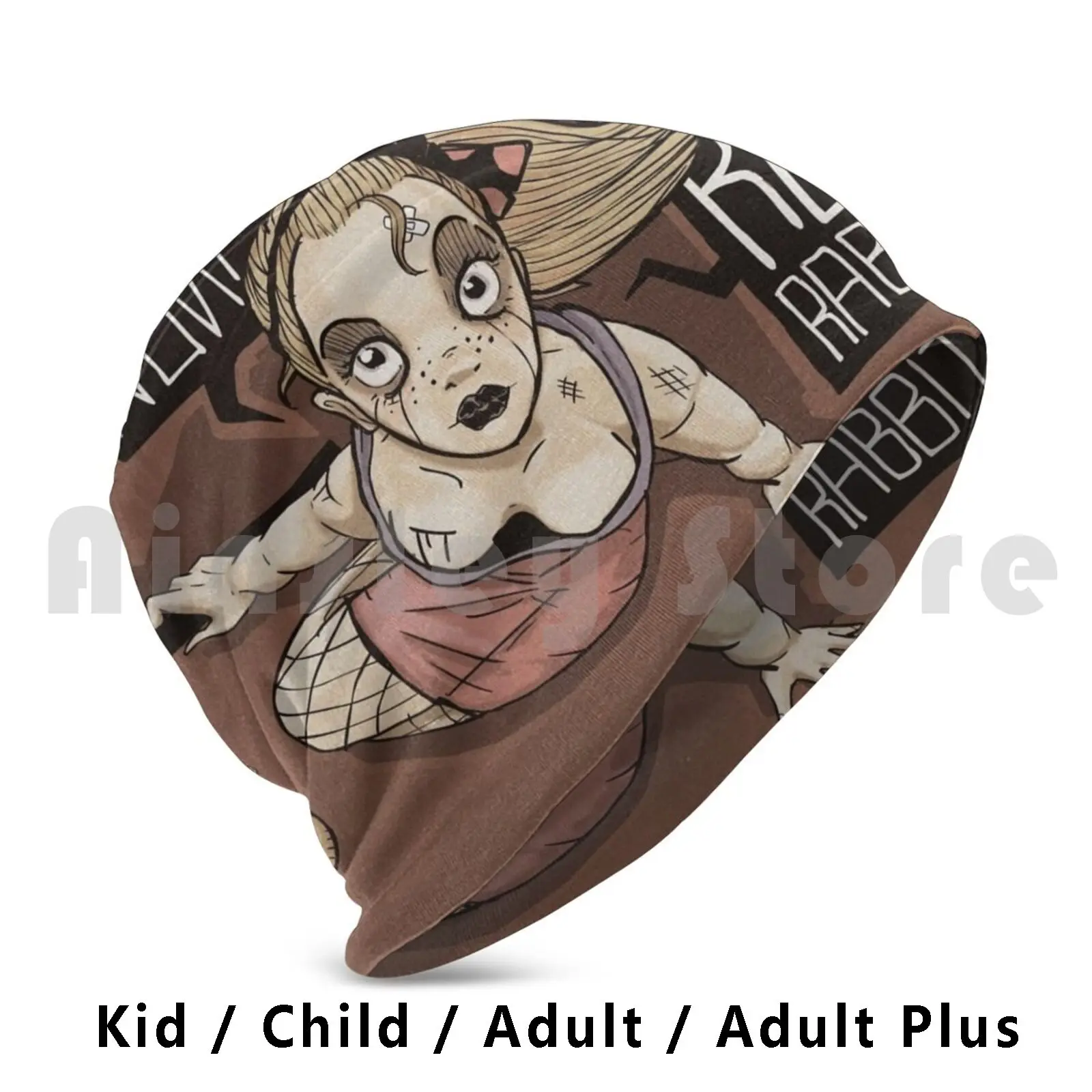 Облегающая шапочка Bad Ass Alice с принтом сделай сам подушка Bas Wonderfull комикс Уолт