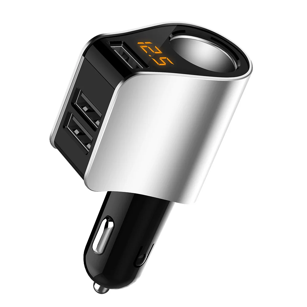 KORSEED розетка для автомобильного прикуривателя сплиттер питания 3 USB