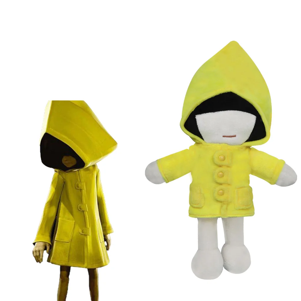 

Little Nightmares Six Plush Toys Stuffed Plushie Cosplay Doll Gifts for Game Fans