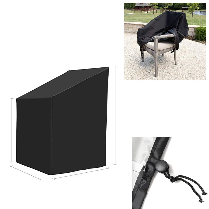 

New Oxford furniture dustproof cover sofa chair waterproof cover outdoor stacking chair cover terrace garden rain and snow water