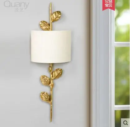 Американский минималистичный дизайнерский креативный медный настенный