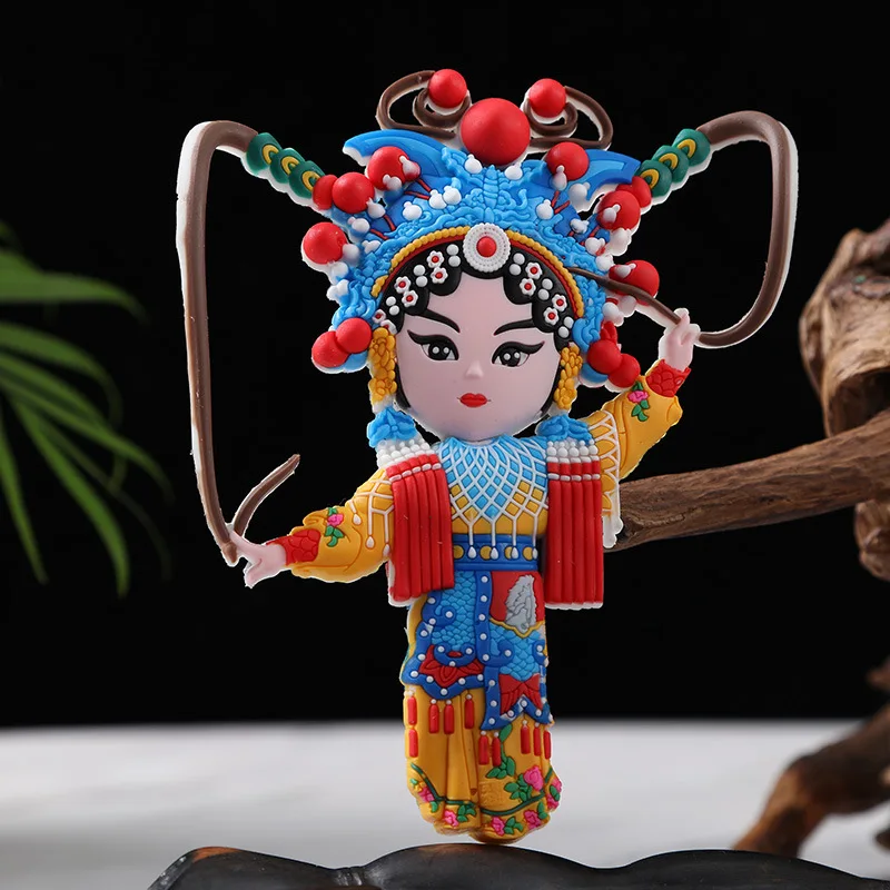 1 шт. креативный холодильник в китайском стиле с изображением Пекинской