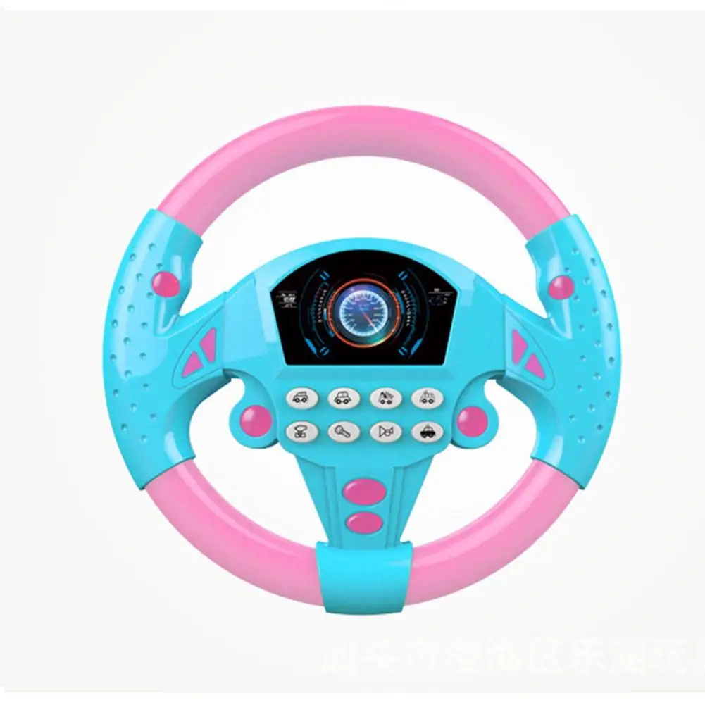 Игрушка электронный руль Copilot имитация гоночного водителя игрушка со звуком