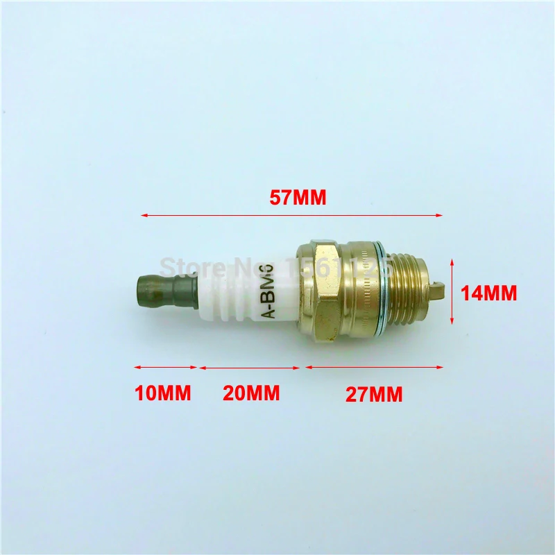 4 шт. свечей зажигания A BM6 BM6A для BMR6A WS6E WS7E BPMR6A WS7F CJ7Y L7T W20MU L7TC M6 M7 двухтактный цепная